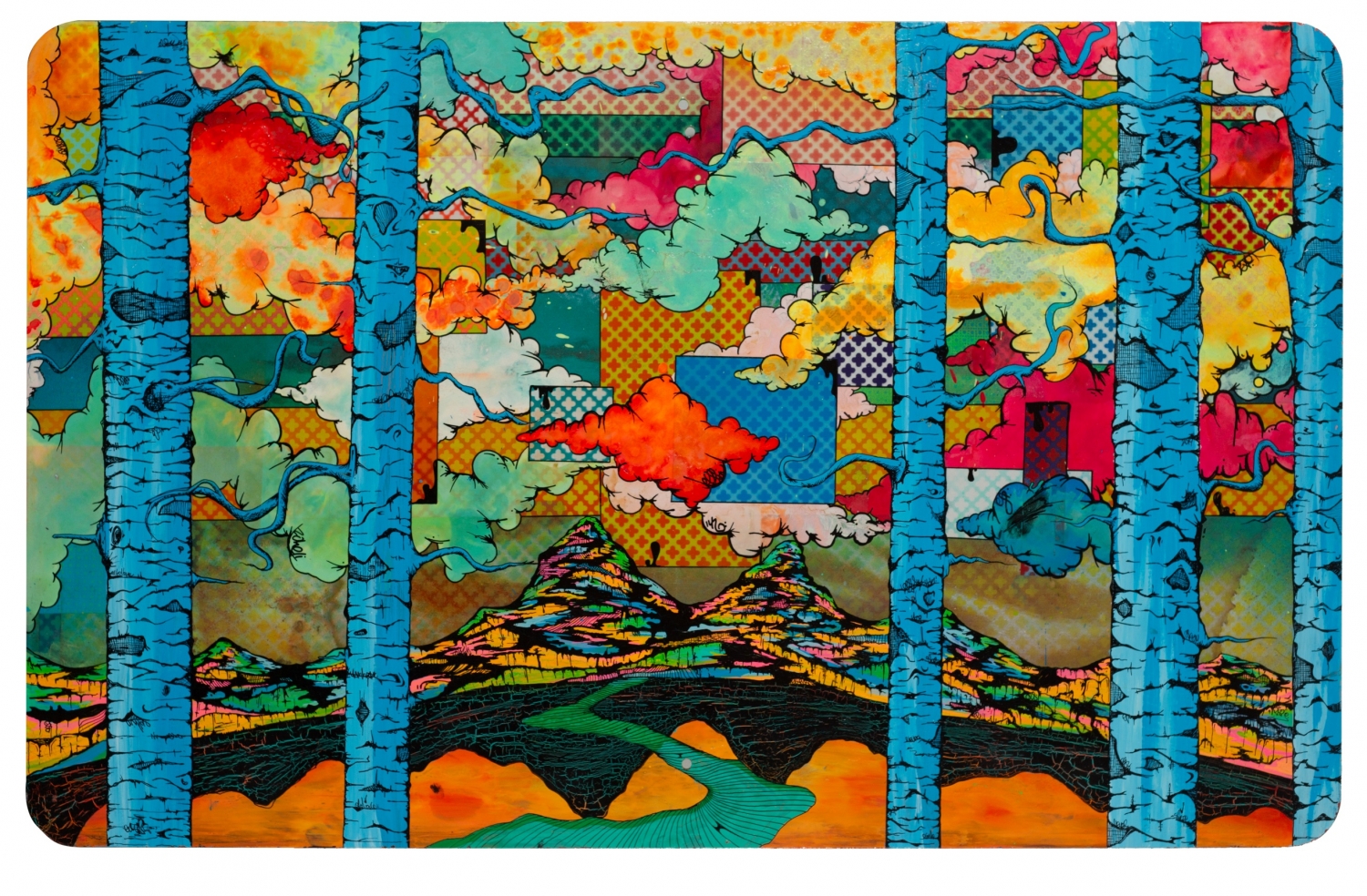 Peaking through the Aspens